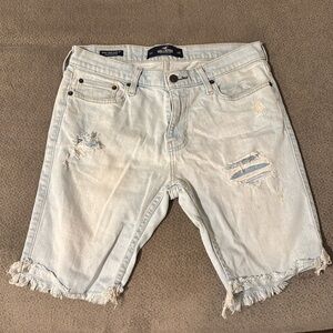 Gently worn Hollister Jean shorts